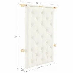 Best Karup Design Lit d'appoint Hooked 135x200 cm | Vert olive