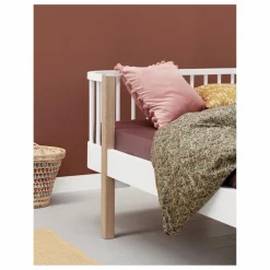 Oliver Furniture Lit junior banquette Wood 90x160 cm | Chêne