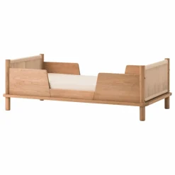 Nobodinoz Lit Junior et set de 2 barrières Latitude | Chêne