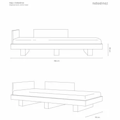 Enfant Nobodinoz Lits, Matelas Enfant*Lit junior évolutif x Heju