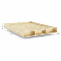 Hot Lit Merge 140x200 cm Lits, Tables De Chevet