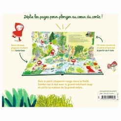 Gallimard Jeunesse Livre à déplier Le Petit Chaperon rouge| Livres Jeunesse|Livres