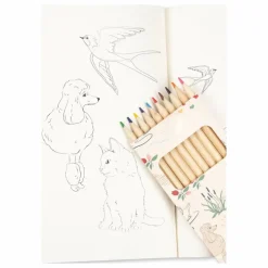 Konges Sløjd Livre de coloriage et crayons de couleurs Mizumi || Loisirs Créatifs