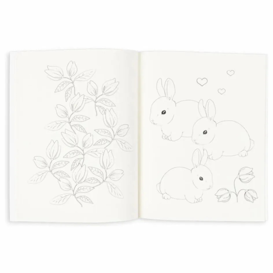 Konges Sløjd Livre de coloriage et crayons de couleurs Mizumi || Loisirs Créatifs