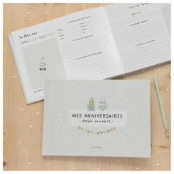 Clearance Zü Livre de souvenir Mes anniversaires Ecru