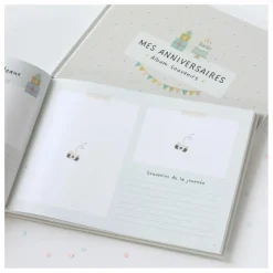 Clearance Zü Livre de souvenir Mes anniversaires Ecru