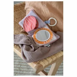 New Sebra Livre doudou d'activités Teeny Toes Multicolore