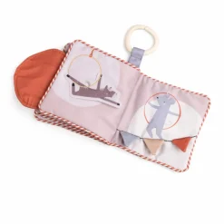 New Sebra Livre doudou d'activités Teeny Toes Multicolore
