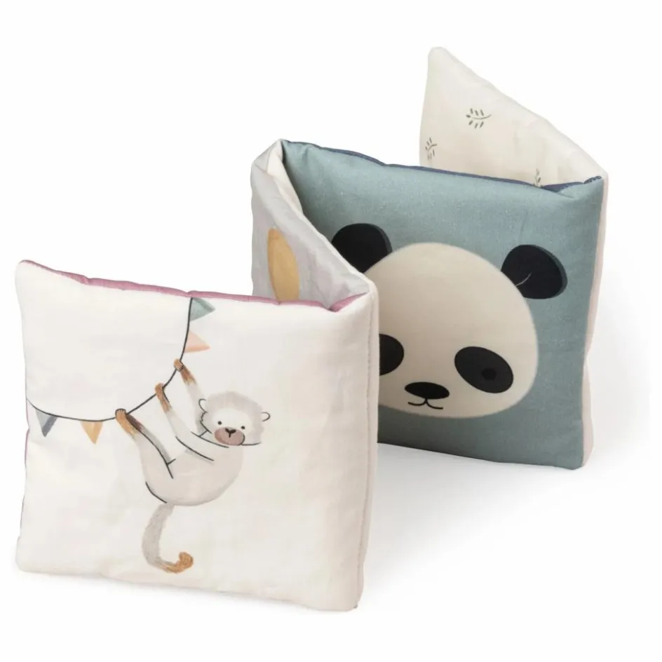 Sebra Livre doudou World of Multicolore