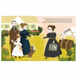 New Kimane Livre Helen Keller - Petite et Grande Multicolore
