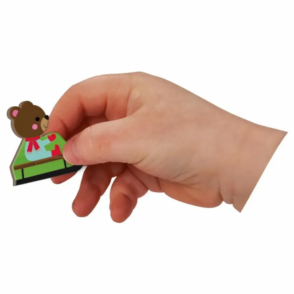 Clearance Janod Livre magnétique 4 saisons Magnéti'book - 115 magnets Multicolore