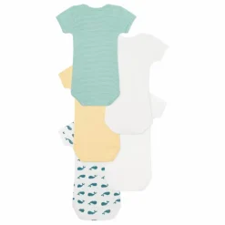 Hot Lot 5 Bodies Baleine Coton Bio | Bodies, Combinaisons|Pyjamas Et Bodies