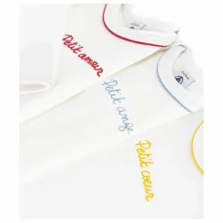 Lot 3 Bodies Petit Ange Coton Bio | Bodies, Combinaisons|Pyjamas Et Bodies