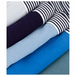 Enfant Petit Bateau Nuit, Sous-Vêtements|Nuit, Sous-Vêtements*Lot 5 Boxers Unis Coton Bio |