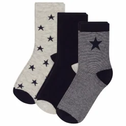 Petit Bateau Lot 3 Chaussettes Etoiles ||Enfant Nuit, Sous-Vêtements|Nuit, Sous-Vêtements