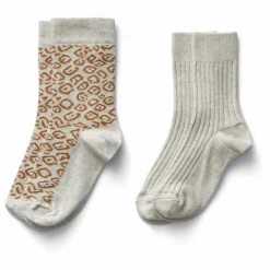 Sale Lot 2 Chaussettes Léopard | Enfant Nuit, Sous-Vêtements