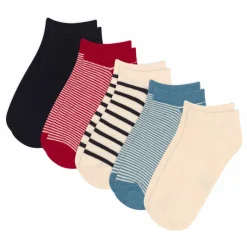 Enfant Petit Bateau Nuit, Sous-Vêtements*Lot 5 Chaussettes Rayées |