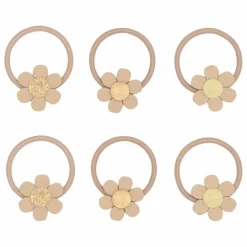 Discount Mimi & Lula Lot 6 Chouchous Camomille | Beige