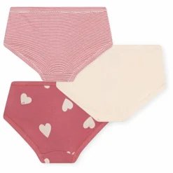 Best Lot 3 Culottes Taille Haute Cœurs | Enfant Nuit, Sous-Vêtements