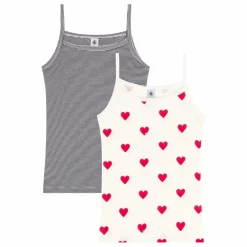 Petit Bateau Lot 2 Débardeurs - Collection Femme ||Femme Lingerie, Chaussettes