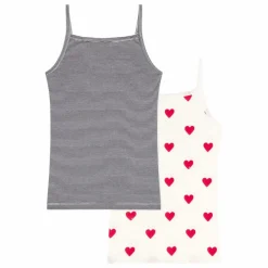 Petit Bateau Lot 2 Débardeurs - Collection Femme ||Femme Lingerie, Chaussettes