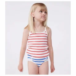 Petit Bateau Lot 2 Débardeurs Marinière Coton Bio ||Enfant Blouses, T-Shirts