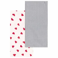 Petit Bateau Langes|Bavoirs, Langes*Lot 2 Langes Cœurs |