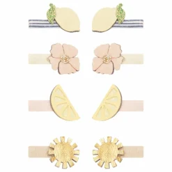 Best Mimi & Lula Lot 8 Mini Barrettes Amalfi | Jaune