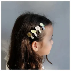 Best Mimi & Lula Lot 8 Mini Barrettes Amalfi | Jaune