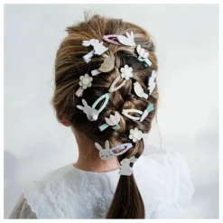 Mimi & Lula Lot 8 Mini Barrettes Pâques | Lilas|Enfant Accessoires De Mode