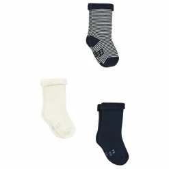 Petit Bateau Lot 3 Paires Chaussettes Coton Bio Mara || Pyjamas, Sous-Vêtements|Pyjamas, Sous-Vêtements