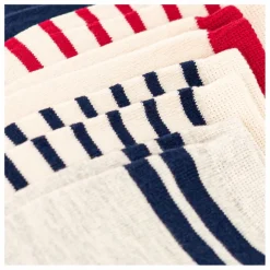 Petit Bateau Lot 5 Paires de Chaussettes Rayées ||Enfant Nuit, Sous-Vêtements