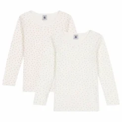 Online Lot 2 T-shirts Cœurs | Enfant Blouses, T-Shirts