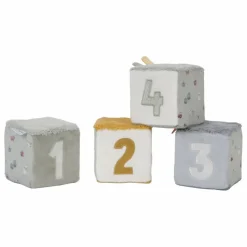 Little Dutch Jouets D'Éveil|Jouets D'Éveil*Lot de 4 cubes doux - Little Farm