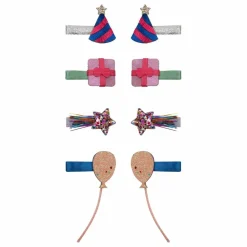 Sale Mimi & Lula Lot de 8 Mini Barrettes B'day Party | Rose