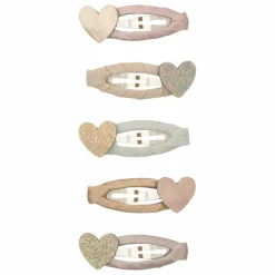 Mimi & Lula Lot de 5 Mini Barrettes Cœur ||Enfant Accessoires De Mode
