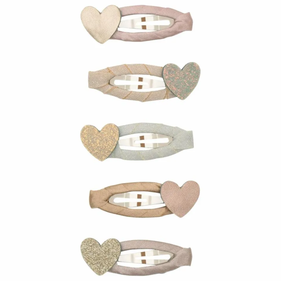 Mimi & Lula Lot de 5 Mini Barrettes Cœur ||Enfant Accessoires De Mode