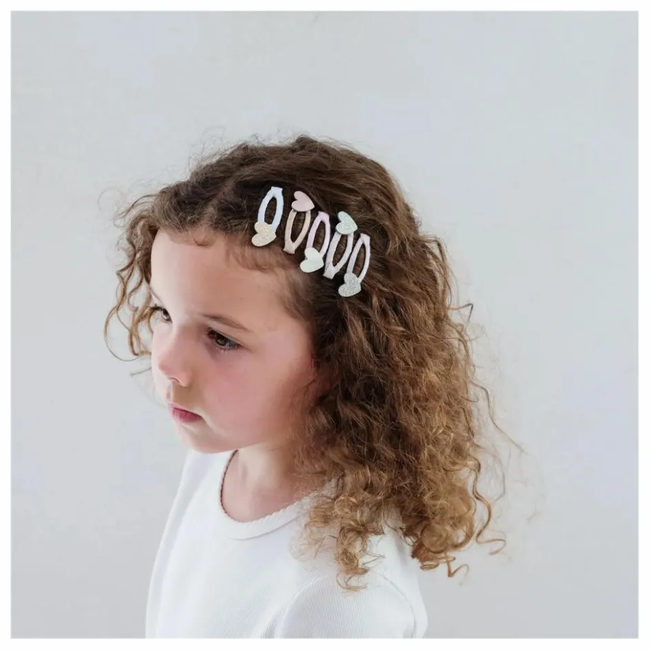Mimi & Lula Lot de 5 Mini Barrettes Cœur ||Enfant Accessoires De Mode