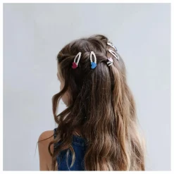 Enfant Mimi & Lula Accessoires De Mode*Lot de 5 Mini Barrettes Jazzy Heart |