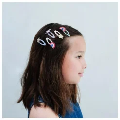 Mimi & Lula Lot de 5 Mini Barrettes Rainbow ||Enfant Accessoires De Mode