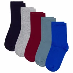 Enfant Petit Bateau Nuit, Sous-Vêtements|Nuit, Sous-Vêtements*Lot de 5 Paires de Chaussettes Unies |