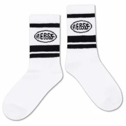 Repose AMS Lot de 5 Paires de Chaussettes Logo | Bleu
