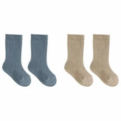 Quincy Mae Lot de 2 Paires de Chaussettes Coton Bio ||Enfant Nuit, Sous-Vêtements|Nuit, Sous-Vêtements