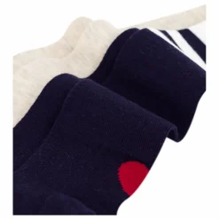 Enfant Petit Bateau Nuit, Sous-Vêtements|Pyjamas, Sous-Vêtements*Lot de 2 Paires de Chaussettes Hautes Cœur |