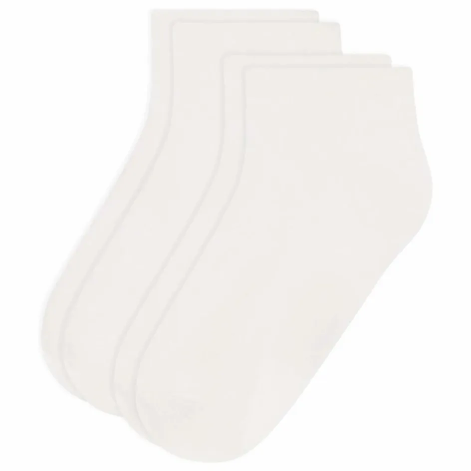 Sale Petit Bateau Lot de 2 Paires de Chaussettes Basses | Blanc