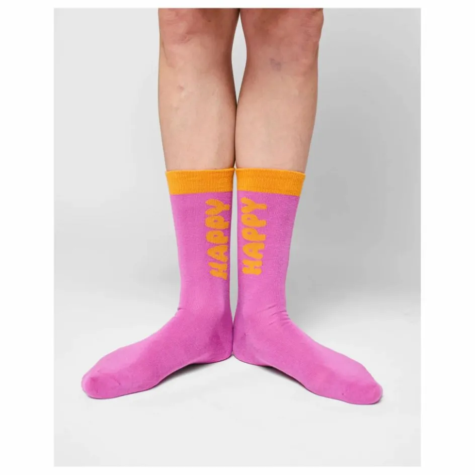 Hot Lot de 3 Paires de Chaussettes Happy Coton Bio - Collection Femme | Femme Lingerie, Chaussettes