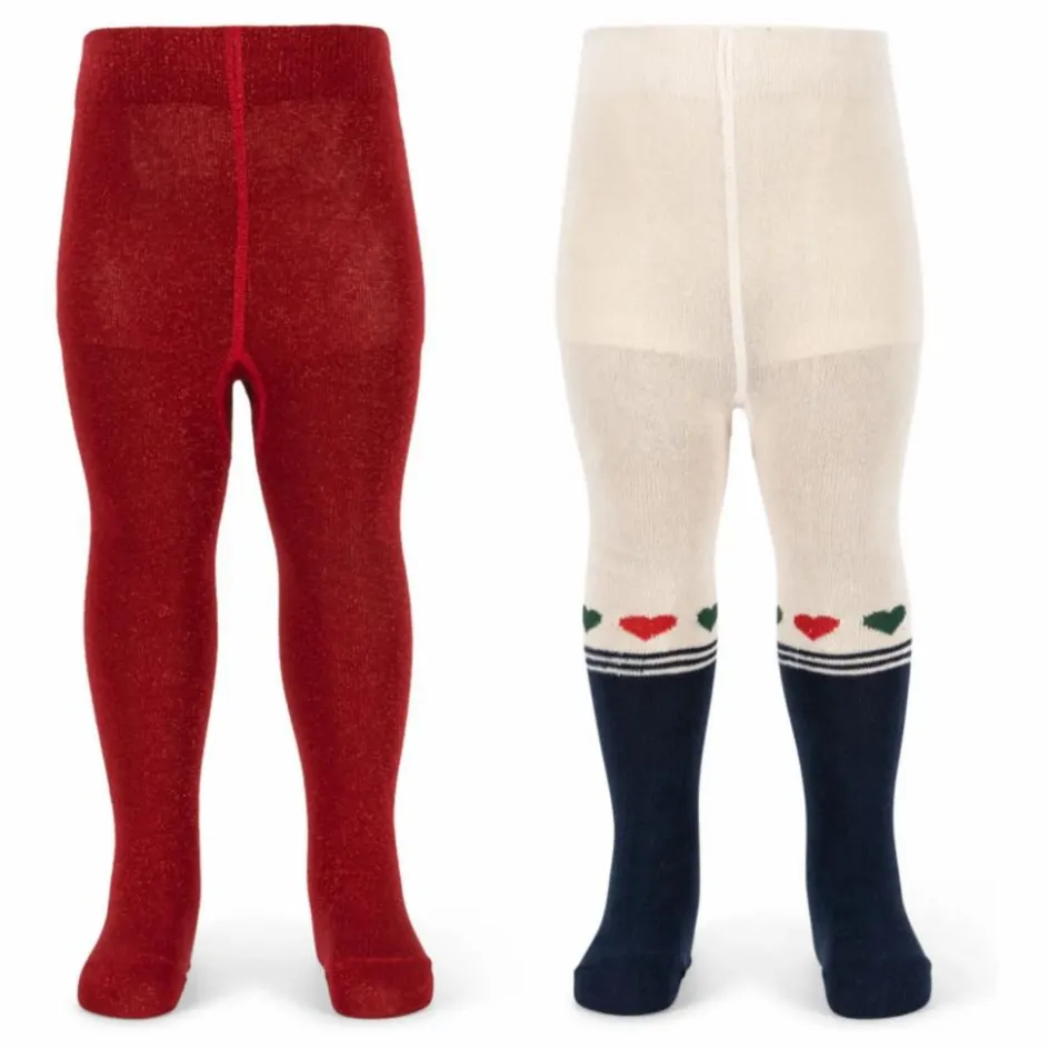 New Lot de 2 Paires de Collants Lurex | Enfant Nuit, Sous-Vêtements|Pyjamas, Sous-Vêtements