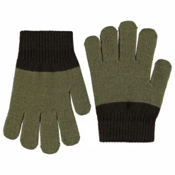 New Molo Lot de 2 Paires de Gants Kei | Vert kaki
