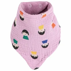 Outlet Bobo Choses Lot Pyjama Lange et Bavoir Pions | Lilas tLilas