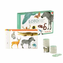 Moulin Roty Loto des animaux Autour du monde| Jeux Éducatifs